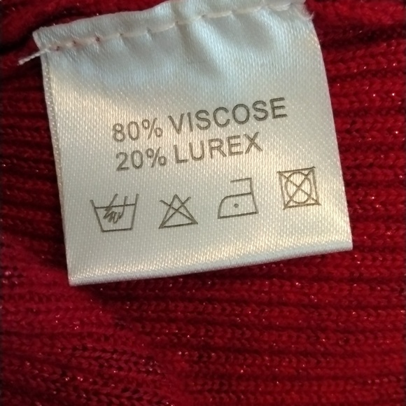 Fonyana red sequine top - Picture 8 of 9